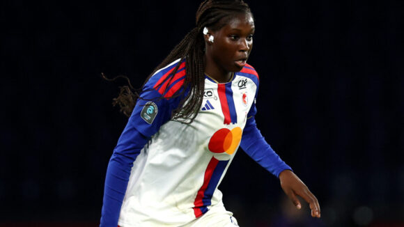 Wassa Sangaré lors de PSG - OL Lyonnes