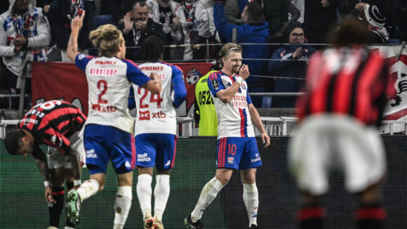 Pavel Sulc buteur lors d'OL - Nice