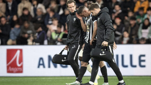 Amine El Ouazzani blessé lors d'Angers - Lorient