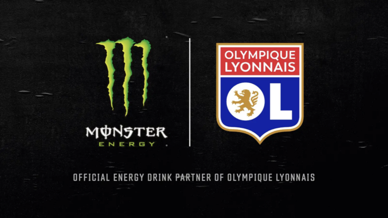 Monster Energy, nouveau partenaire de l'OL