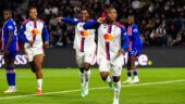 Melchie Dumornay buteuse lors de PSG - OL Lyonnes